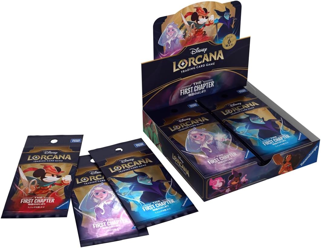 【5月再入荷予定分】ディズニー・ロルカナ・TCG 日本語版 ブースターパック THE FIRST CHAPTER 物語のはじまり BOX